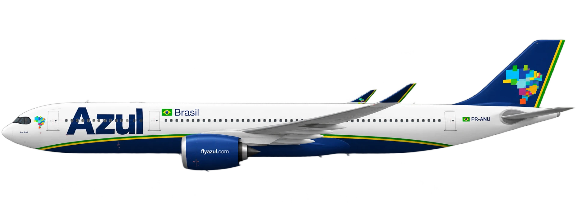 Airbus A330-900neo in Azul livery